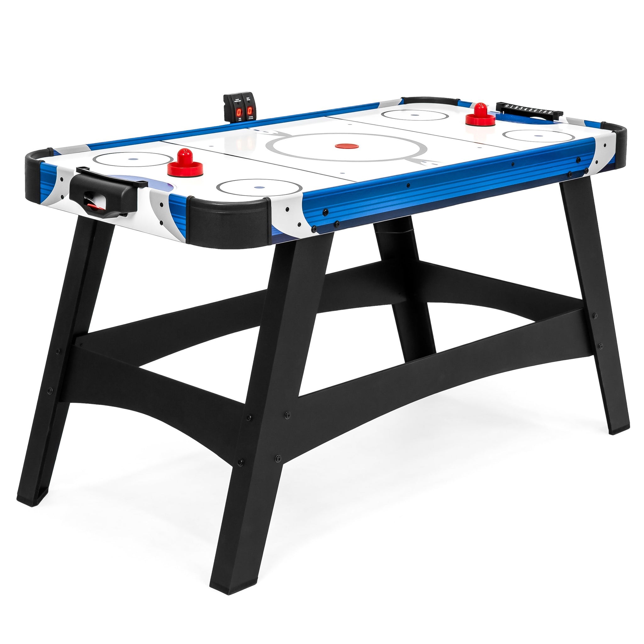 54in Air Hockey Table w/ 2 Puck, 2 Paddles, LED Score Board