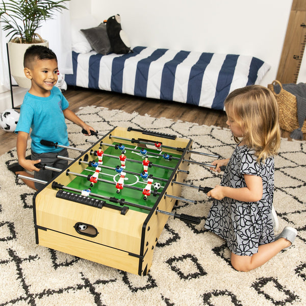 4-in-1 Table Game Set w/ Air Hockey, Table Tennis, Billiards, Foosball