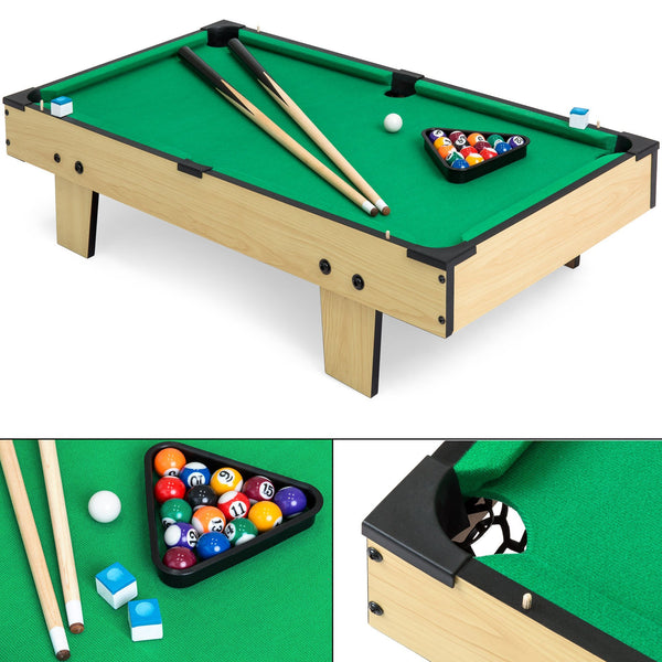 4-in-1 Table Game Set w/ Air Hockey, Table Tennis, Billiards, Foosball