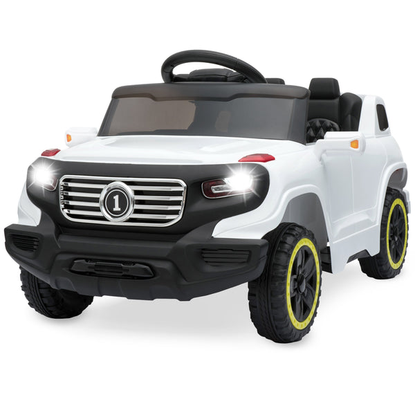 6V Kids Ride-On Car Truck Toy w/ RC Parent Control, 3 Speeds, Lights, Horn