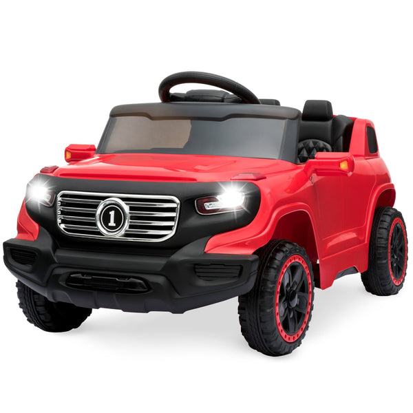 6V Kids Ride-On Car Truck Toy w/ RC Parent Control, 3 Speeds, Lights, Horn